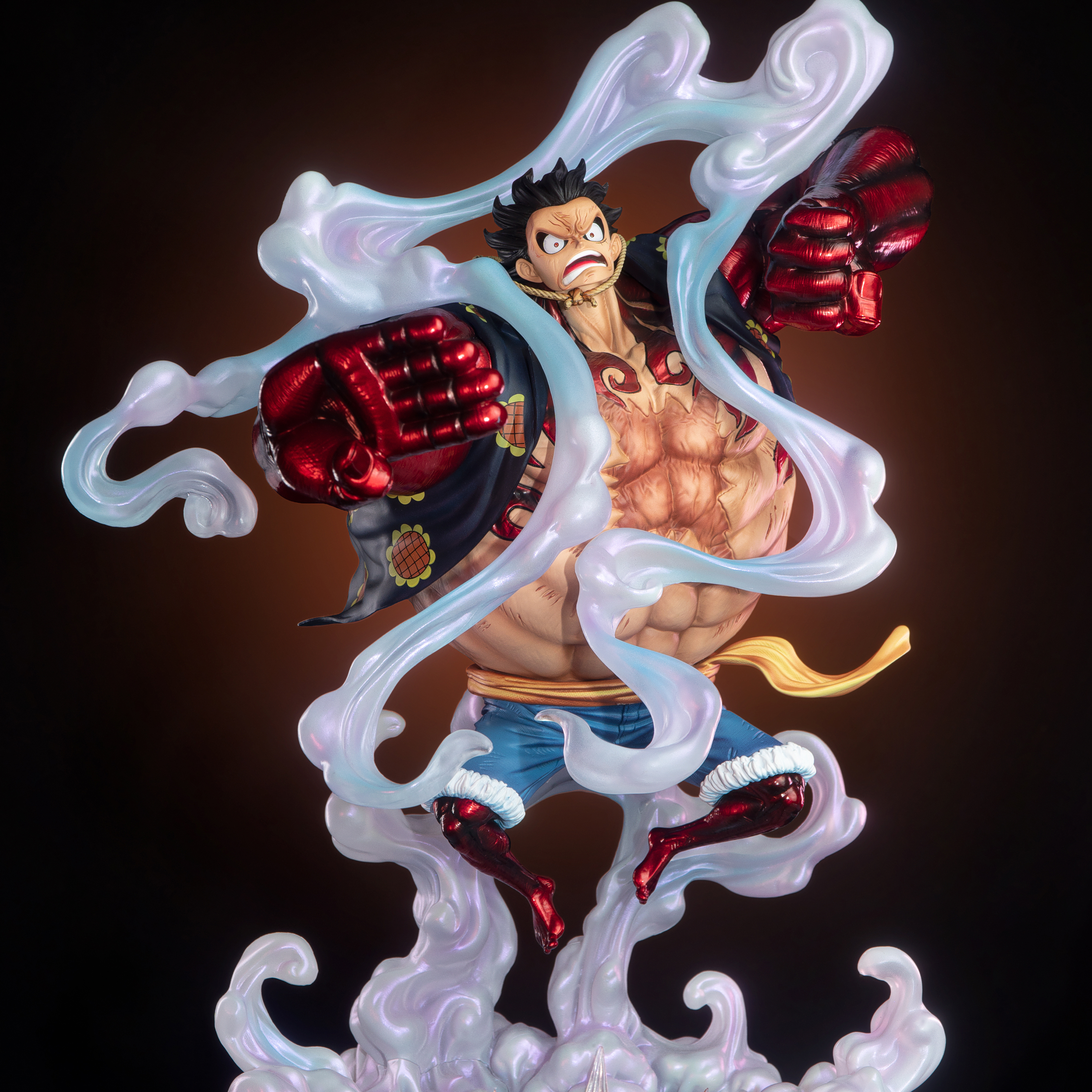 桌面摆件创意四档生日礼物路飞