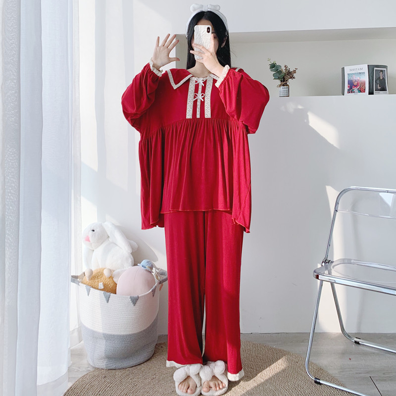 套装家居服宽松莫代尔家居服女