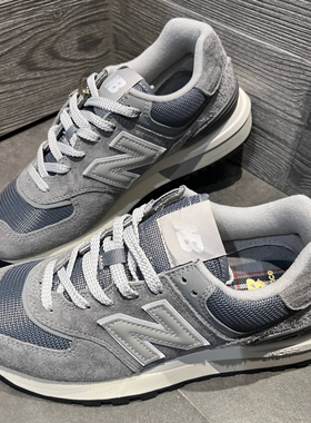 New Balance574系列复古轻便跑步运动鞋低帮男女同款烟灰ML574RD2