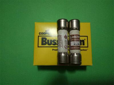 KLM 2-1/2 快速熔断器保险丝Limitron10X38 BUSS原装  2.5A600V全