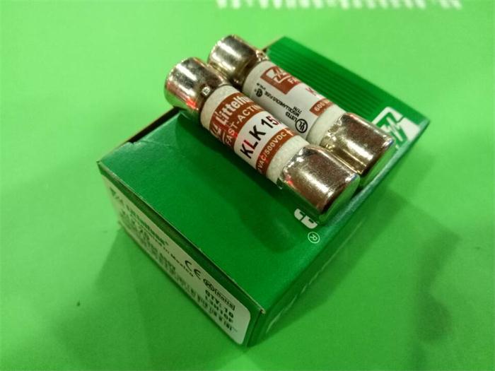 KLK 15快速熔断器保险丝10X38美国Littelfuse正品 15A 600VAC