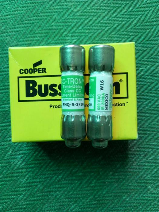 FNQ-R 3/10 延时熔断器保险丝美国BUSSMANN陶瓷10X38 300mA  正品