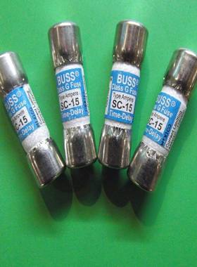 SC-10 Time Delay延时熔断器10X34 美国BUSSMANN 正品 10A600VAC