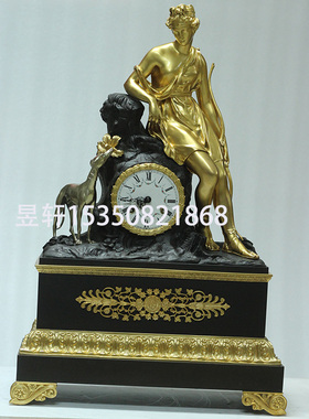 赫姆勒别墅机械大型座钟德国摆件