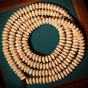 九华山金钱菩提文玩手串女金叶菩提手持佛珠男莲花金钱子手链小众