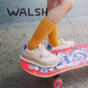 儿童魔术贴男女复古运动鞋 ins低帮休闲童鞋 Walsh2023新款 Norman
