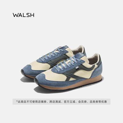 WALSH|WWC系列春夏舒适休闲透气轻便慢跑鞋男女同款DML