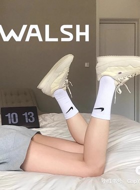 新品热销Norman Walsh小白鞋ESL健步鞋复古慢跑鞋休闲鞋女跑步