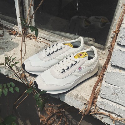 2023新款英国品牌NORMAN WALSH复古慢跑运动鞋小白鞋健步鞋