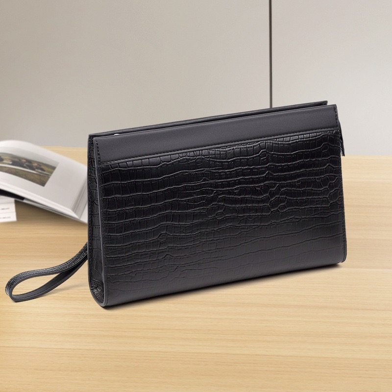 新款男式头层牛皮手抓包时尚潮流高级感男包真皮百搭男士钱包