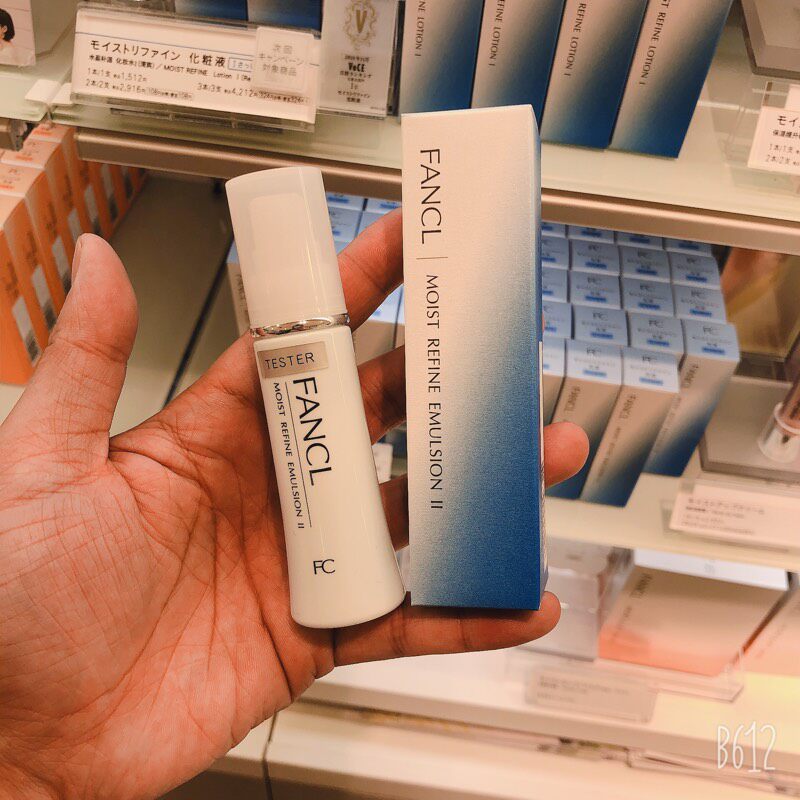 鲁鲁日本FANCL锁水乳液补水保湿 清爽型 30ml化妆水+乳液 一套