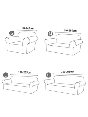 Waterproof sofa cover full wrap one-piece minimalist universal protective cover for cat scratching general elastic fabric sofa cover