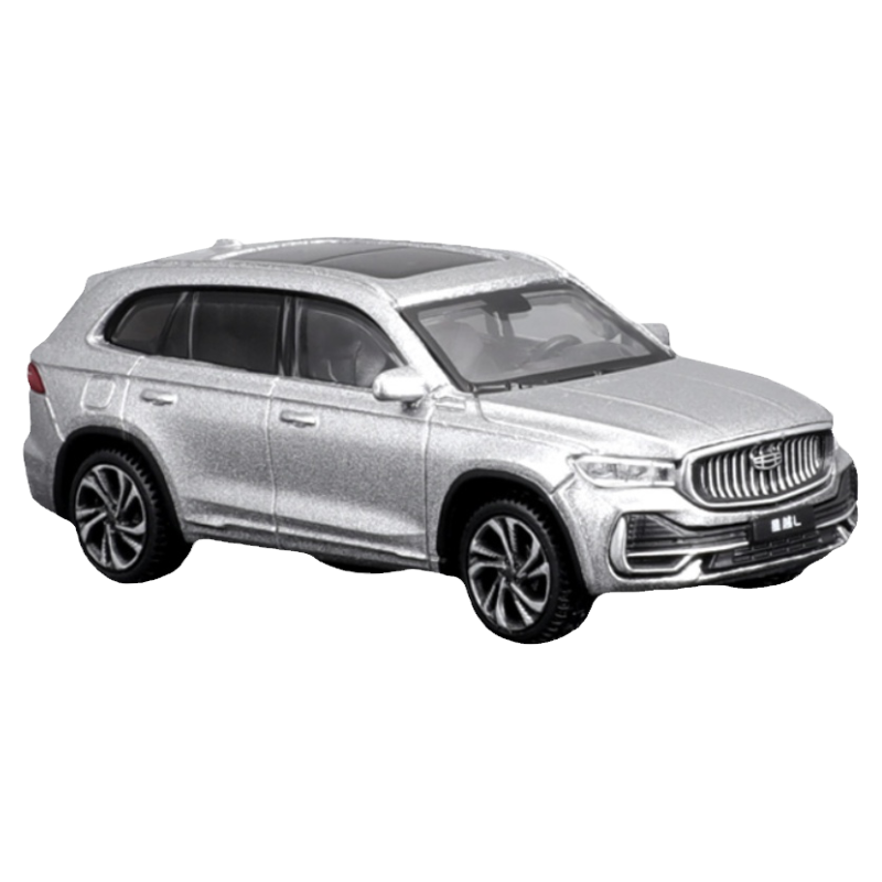 比美高1:64星越L车模吉利博越COOL仿真合金汽车模型小玩具收藏