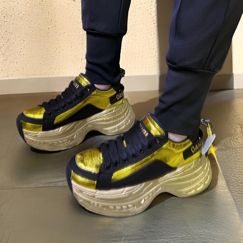 小众设计师秋冬款ins超火黑武老爹鞋