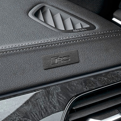 适用奥迪汽车翻毛皮随意车贴仪表中控台装饰金属内饰改装档位贴纸