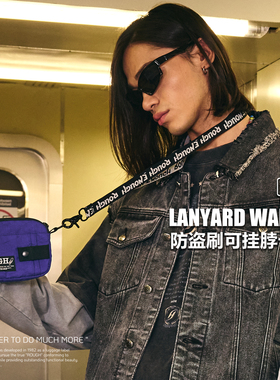 RGH 防盗刷卡包零钱包驾驶证件收纳挂脖钥匙包男户外随身小挂包女