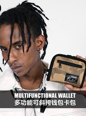 RGH 防水钱包男款户外战术卡包银包迷你零钱包旅行迷彩轻便收纳包