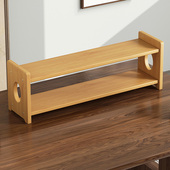 桌面博古架装 饰品摆件小型茶室置物架茶桌上茶具茶叶收纳茶杯架子