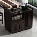 移动茶桌家用茶台烧水壶一体茶具茶水柜办公室茶盘功夫茶边几柜子