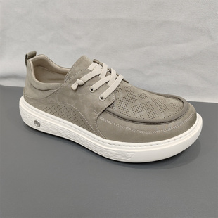 2026夏季新款男鞋轻便舒适厚底百搭透气休闲鞋防臭一脚蹬懒人布鞋