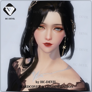 【HC-DEVIL】楚留香一梦江湖3.0新生版捏脸数据成女夏岚 伽蓝风格