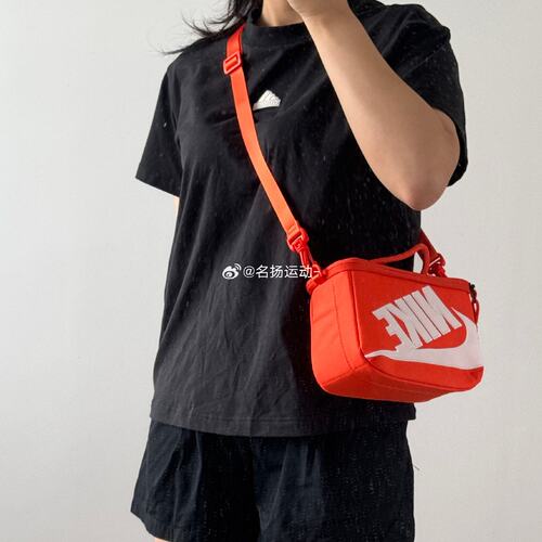 Nike 耐克 新款女子方形单肩包斜挎包手提包拎包 FN3059-869