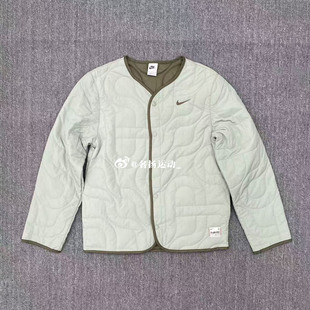 Nike男装圆领运动薄棉衣内胆休闲训练保暖透气夹克外套HV8204-370
