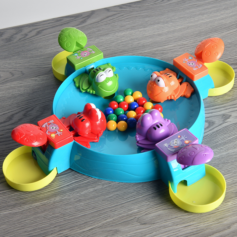 儿童疯狂青蛙吃豆豆河马吃豆子