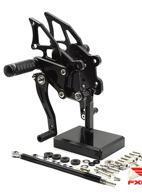 适用川崎 NINJA 300R EX300 13-20年 改装小忍者升高脚踏总成配件