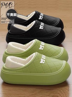 女款 包跟月子鞋 冬季 家居棉鞋 女士秋冬天 2025新款 手术室防水棉拖鞋