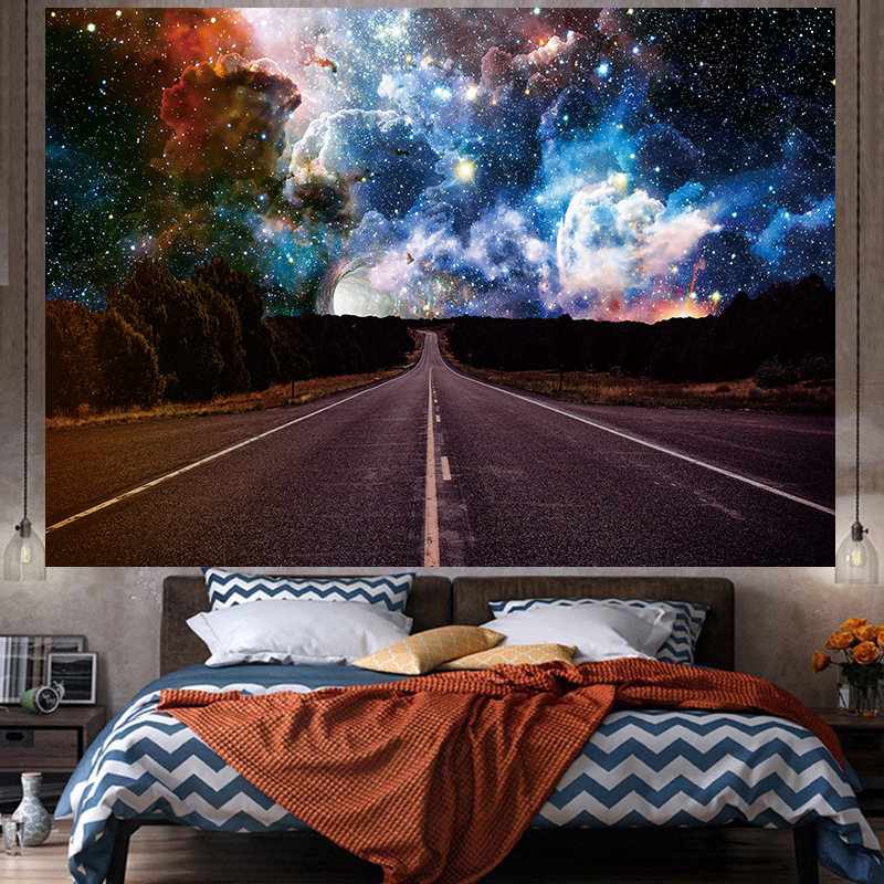 星空背景布ins风挂布网红宿舍