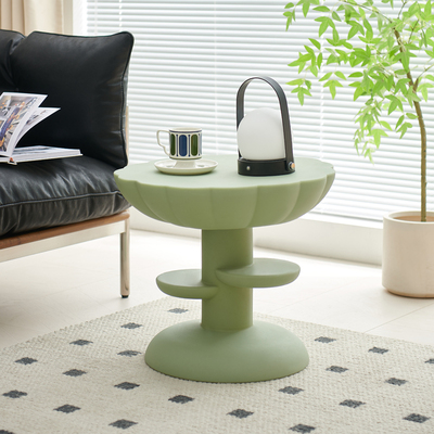 北笙沙发旁边几客厅奶油风茶几家用设计师网红创意摆件小户型角几