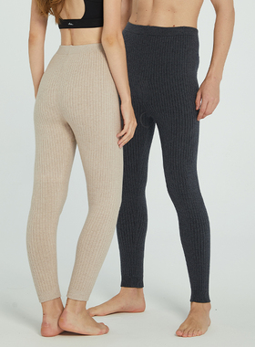 男女士羊绒裤加厚羊毛裤保暖裤内穿打底裤针织毛线裤毛裤男女绒裤