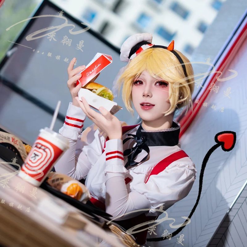 第五人格cos服调香师肯德基联动皮肤Lady K Miss K cosplay套装