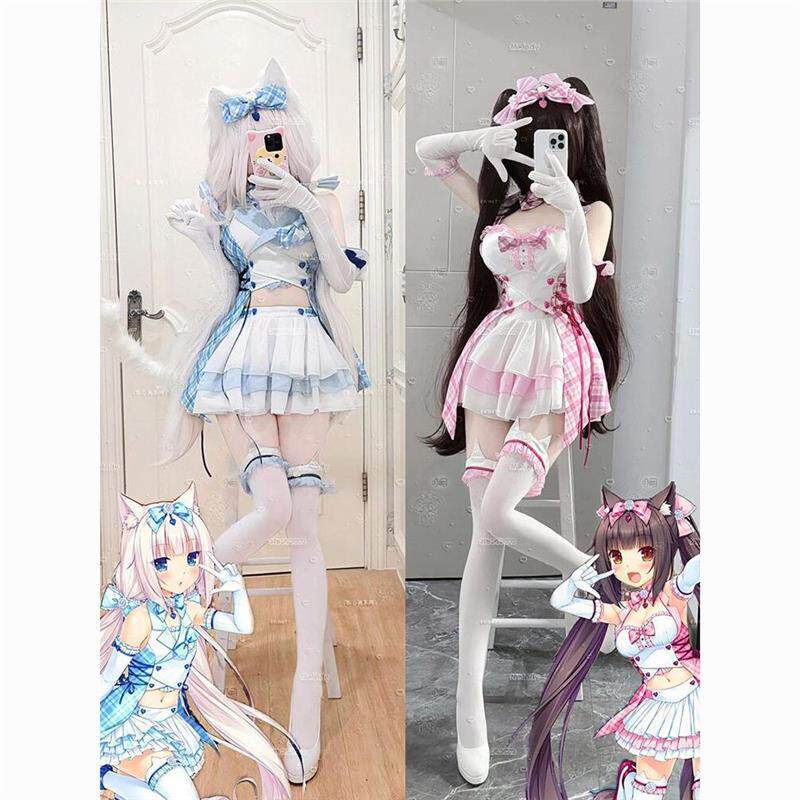 纯欲猫娘乐园cos服可爱软妹巧克力与香子兰cosplay服装女动漫服