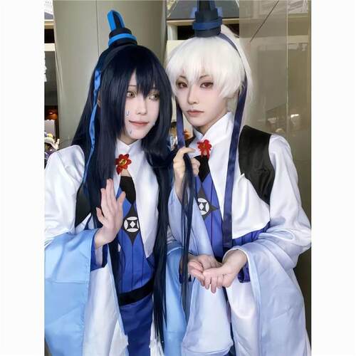 我家大师兄脑子有坑cos服逍遥门校服龚常胜东方纤云cosplay服套装