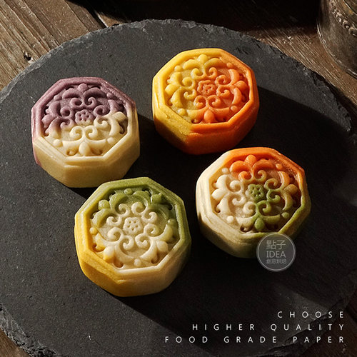 绿豆糕IDEA月饼手压式套装窗花