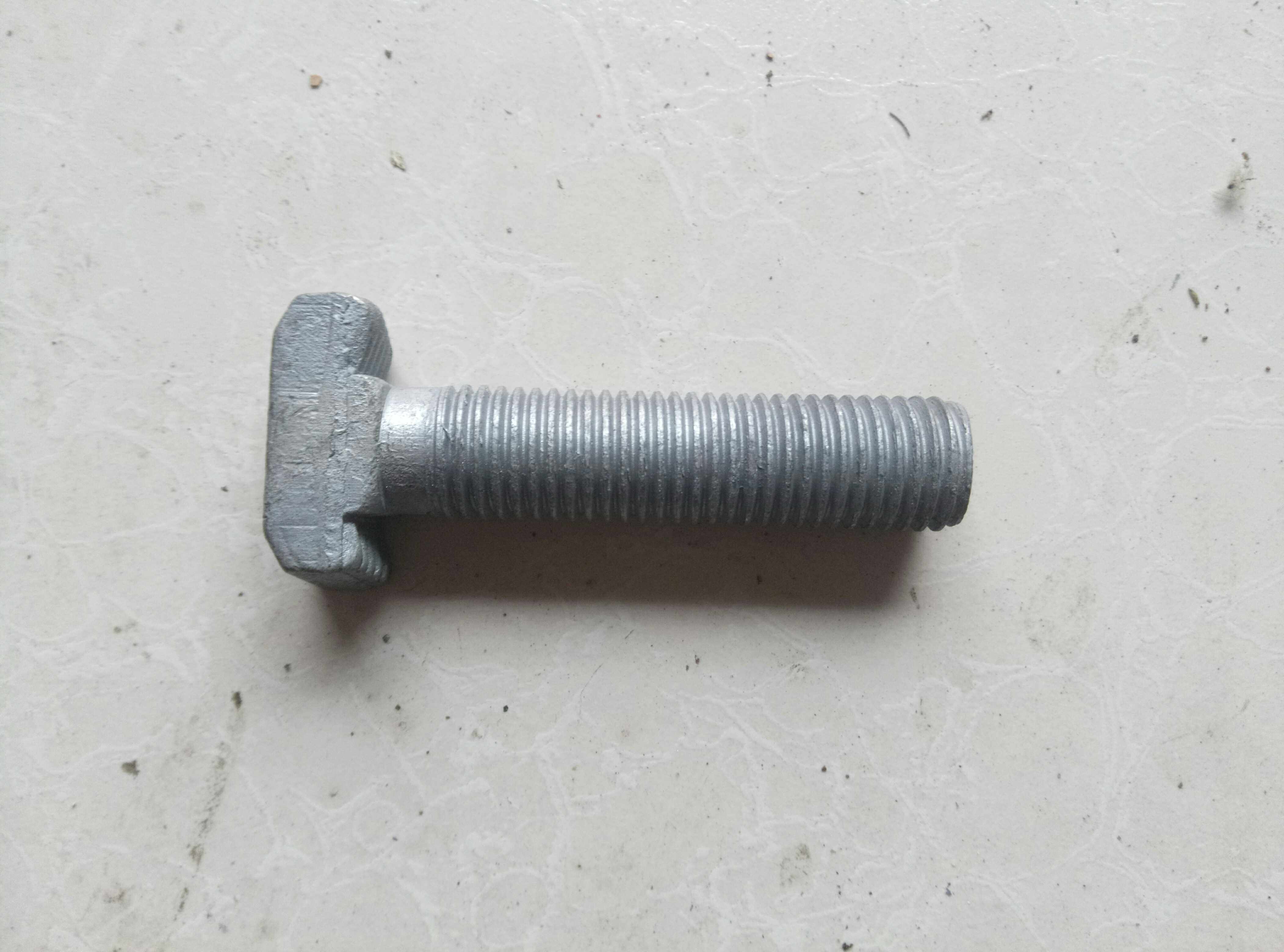 8热镀锌哈芬槽螺栓m12m16m20幕墙t型螺丝哈芬槽预埋件螺栓槽道