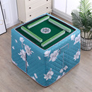 新款 自动麻将机桌罩烤火罩取暖桌布罩烤火被电炉罩加厚保暖麻将被