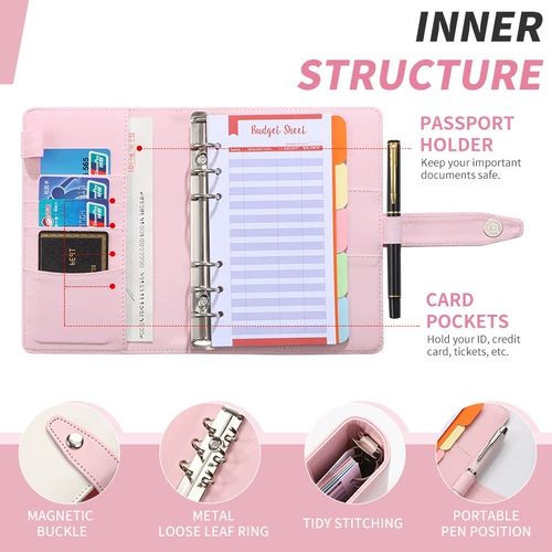 (Трансграничная торговля), полиуретановый ноутбук с молнией, (в наличии на складе), отрывной лист