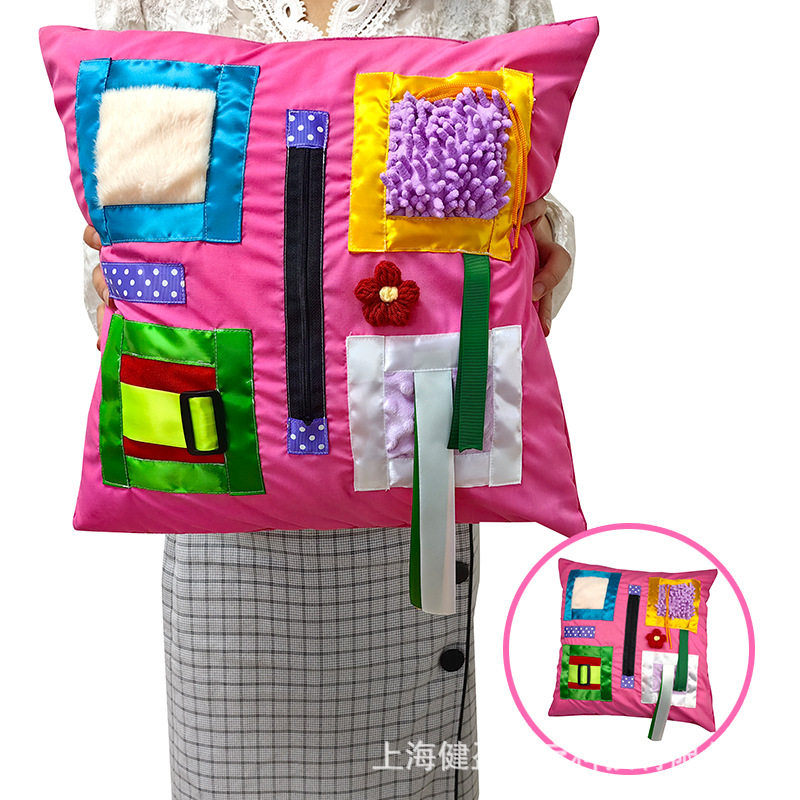 跨境记忆感知毯关爱老年痴呆症感官玩具感官垫感知抱枕记忆抱枕,居家布艺,抱枕被,淘宝优惠券,粉丝福利购,淘宝优惠卷