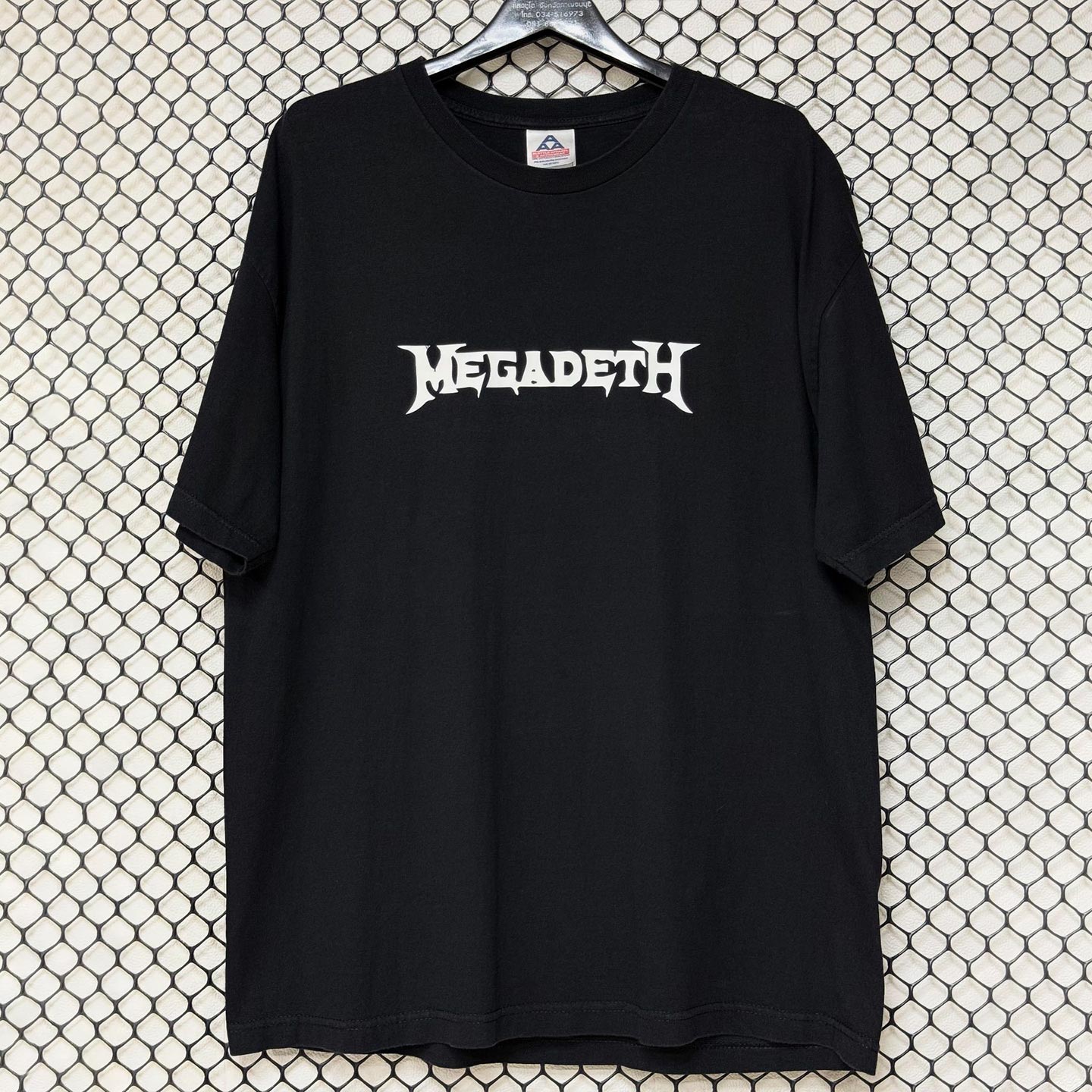 Megadeth美式复古短袖T恤男女