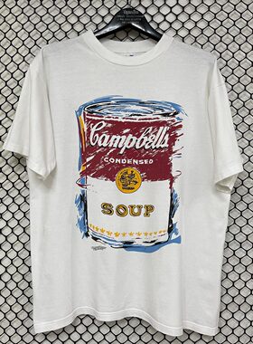 AndyWarhol安迪沃霍尔小众潮牌艺术感印花短袖男女VTG高街纯棉t恤