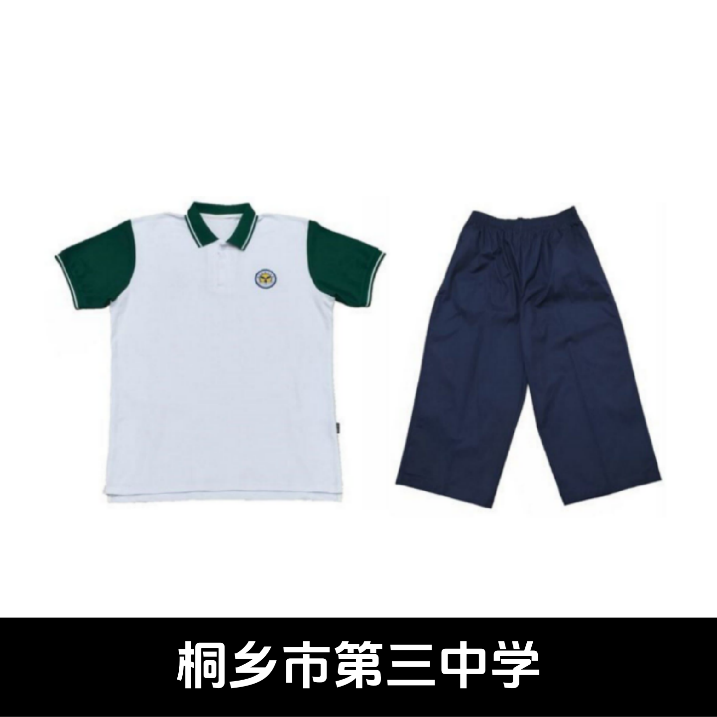 桐乡市第三中学校服夏装