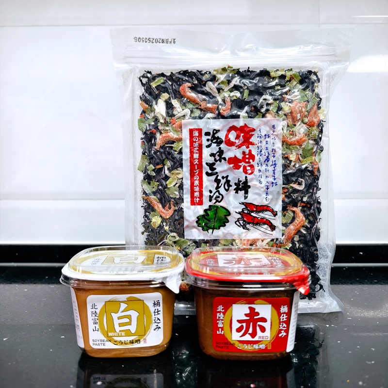 日本进口白味增红味增味调味料