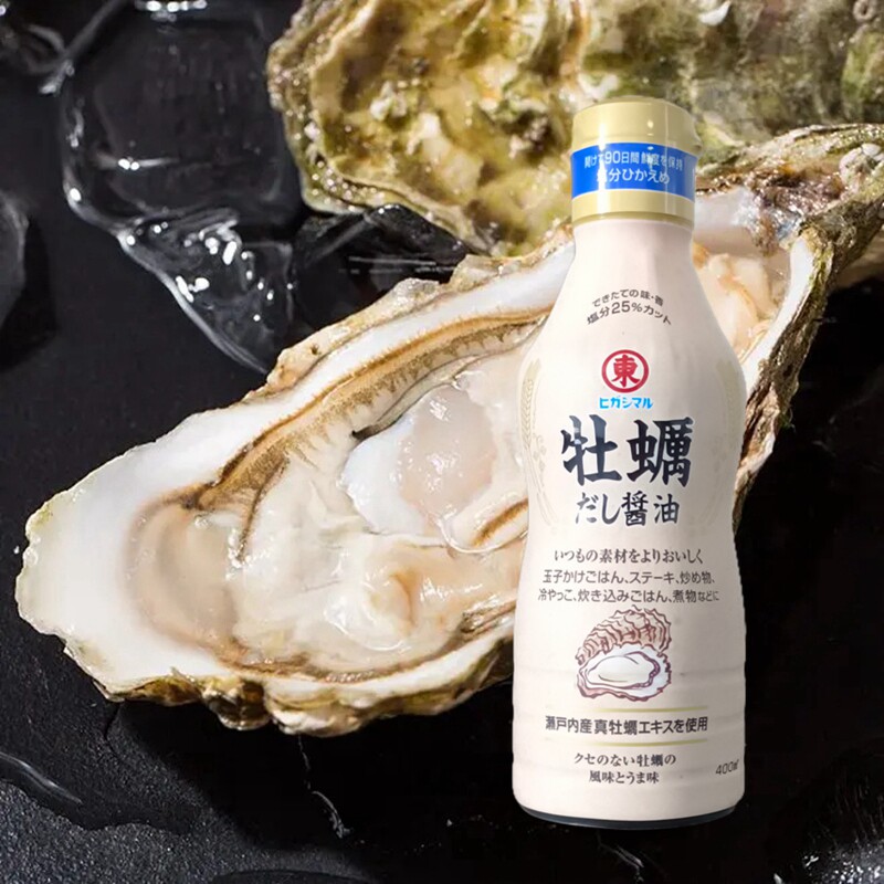 日本东字牡蛎酱油鲣鱼调味汁拌饭酱油炒菜凉拌炖煮刺身寿司蘸料汁