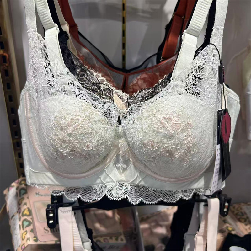 诱芭沙32096BC杯软钢圈轻薄蕾丝刺绣聚拢时尚性感聚拢调整文胸春,女士内衣/男士内衣/家居服,文胸,淘宝优惠券,粉丝福利购,淘宝优惠卷