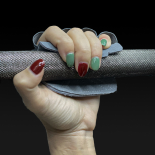 GYMDREAMER健身手套男单杠器械训练撸铁牛皮助力带防滑护掌防起茧