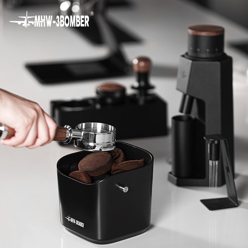 轰炸机咖啡渣桶家用吧台意式