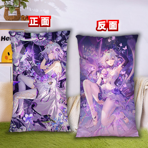 遐蝶周边抱枕半身二次元照片定制双面图案长方形靠枕头生日礼物